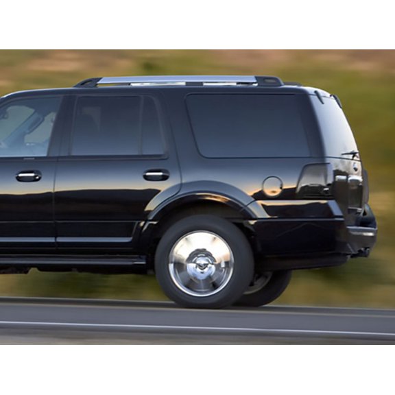 Rvinyl Tail Light Tint Covers Compatible with Ford Expedition 2007-2012 (EL) - Blackout Smoke