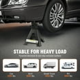 thumbnail image 7 of High-Grade Forged Steel Jack Stand 6 Ton (12000 lb) With Double Locking and Large Foot Base , 2 Pack, 7 of 7