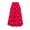 Red Skirt, variant on Women's One Piece Swimsuit with Conservative Covering Lace Up Skirt Bow Front Bikini Set for Summer Beach Wear