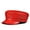 Red, variant on Woman Real Leather Cap Hat Girl Fashion Pil-ot Hats Baseball Caps Red White Color ,Soft Feel