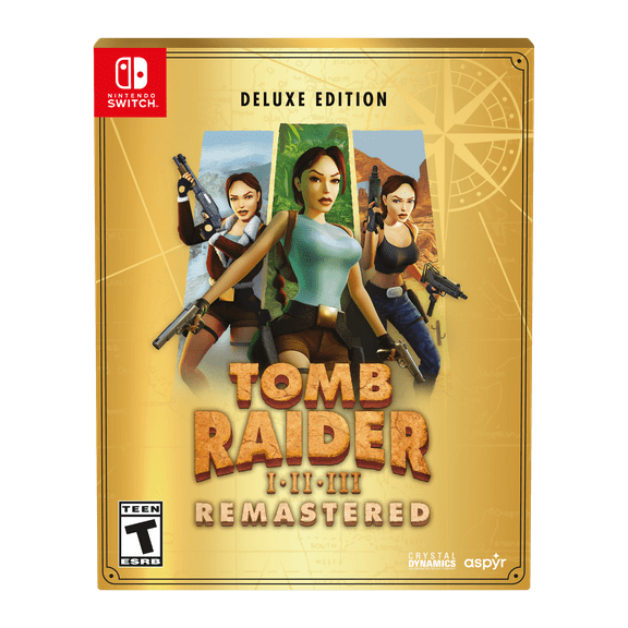 Tomb Raider I-II-III Remastered - Nintendo Switch Physical
