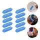 thumbnail image 2 of Borradores de trastes duraderos para cuerdas de guitarra, limpiador de pulido de trastes, color azul, 10 Uds., 2 of 5