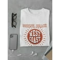 thumbnail image 3 of Sunny Beach West Coast Surfside  T-Shirt Men -Image by Shutterstock, Male XX-Large, 3 of 4
