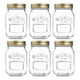 thumbnail image 4 of Kilner Regular Mouth Glass Mason Jars with Sealing Lids, 500ml, 4 of 9