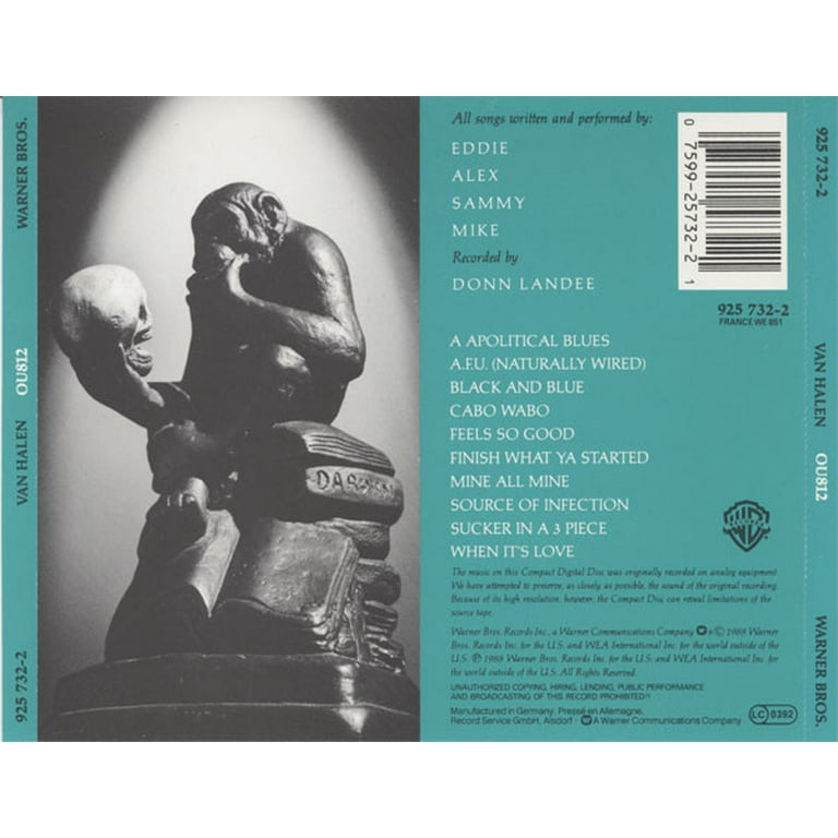 Van Halen - Ou812 - Music & Performance - CD - Walmart.com