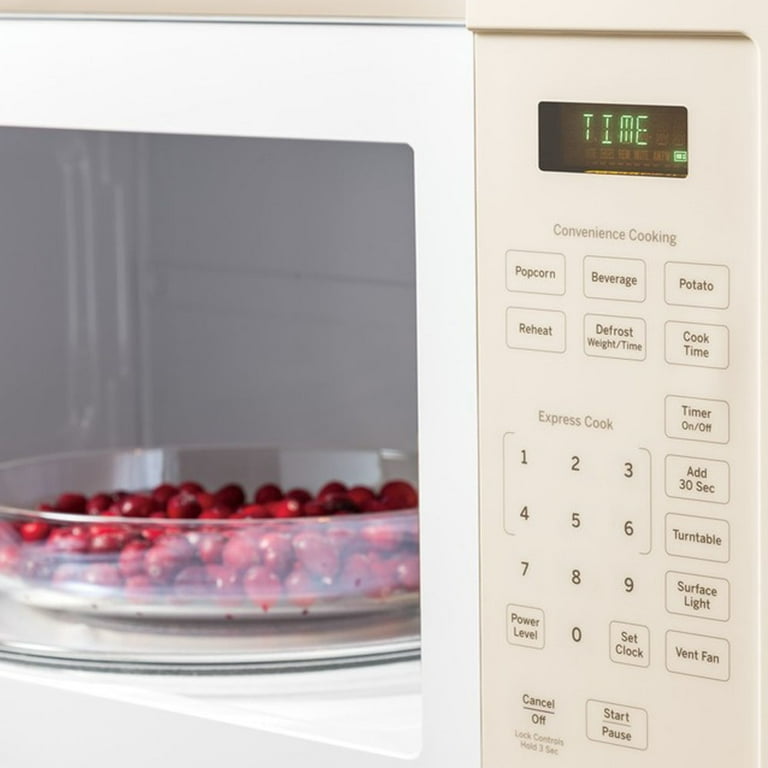 GE 1.6-cu ft 1000-Watt Over-the-Range Microwave (Stainless Steel) in the  Over-the-Range Microwaves department at