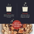thumbnail image 2 of Wella Grain Free Cereal Oatmeal Alternative – Organic Cereal, Vegan High Protein Gluten Free Superfood – Paleo Plant-Based Non-GMO – Low in Net Carbs – Single-Serve 1.6 oz. Cup (Cranberry Pecan), 2 of 8