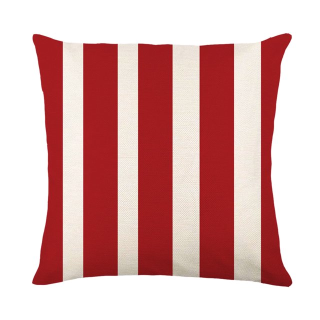 Funda navideña de 18 x 18 pulgadas, adorno navideño, almohada navideña, almohada navideña para vacaciones de invierno, decoración navideña de granja, sofá, árbol de Navidad, 1 funda de almohada