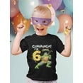 thumbnail image 3 of 6th Birthday Shirt TMNT Mutant Ninja Pizza for Boys Youth Kids T-Shirt Small Black, 3 of 4