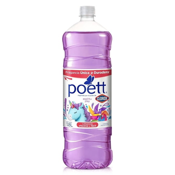 Limpiador aromatizante Poett espíritu play 1.8 l