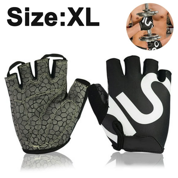 Freedom Workout Gloves, Knuckle Weight Lifting Shorty Fingerless Gloves with Curved Open Back, for Powerlifting, Gym, Women and Men