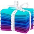 thumbnail image 2 of Kona Cotton Fat Quarter Bundles 12 Pcs Peacock, 2 of 4