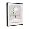 thumbnail image 5 of Stupell Industries Cozy Bathroom Sink Scene Graphic Art Jet Black Floating Framed Canvas Print Wall Art, Design by House Fenway, 5 of 6