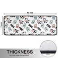 thumbnail image 5 of Kitchen Rugs Sets Of 2,White Cow Milk Moo Pattern Anti Fatigue Kitchen Mat Rugs Non Slip Washable,Decorative Kitchen Floor Mats for Kitchen,Sink,Laundry,17"x47"+17"x47", 5 of 5