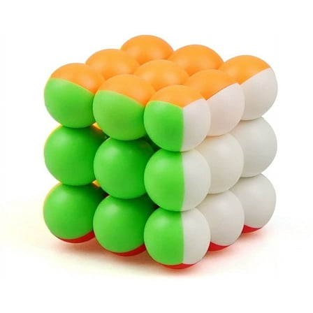 Stickerless 3x3  Cube Puzzle - Smooth Performance Speed Cube