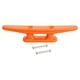 thumbnail image 2 of Taco de cuerda de nailon,Cornamusa de base abierta de nailon Cornamusa plana baja Canoa Yate,Hardware de cubierta pulido con base abierta para cornamusa para barcos, de cuerda 2 piezas, 2 of 8