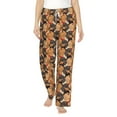 thumbnail image 2 of Goofa Dog Printed Soft Pajama Pants for Women, Wide Leg Comfy Casual Lounge Yoga Pants-Medium, 2 of 9