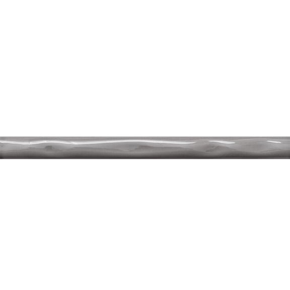 The Tile Life Chelsea 1" x10" Acero Polished Ceramic Pencil Tile