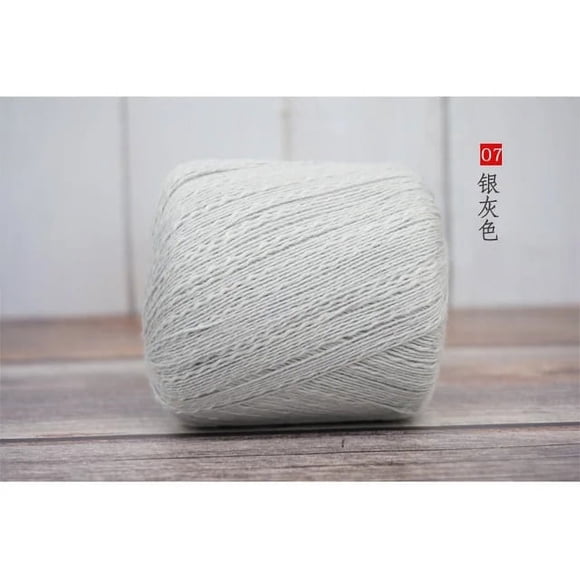 80g /lot High Quality Natural Linen Hand Knitting Yarn Crochet Yarn For Knitting Eco-Friendly lanas para tejer