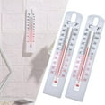 thumbnail image 5 of Gerich 2 Pcs Wall Thermometer Indoor Outdoor Hanging Garden Greenhouse House Office Room, 5 of 10