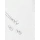thumbnail image 4 of S925 Sterling Silver Initial Charms Pendant Necklace 26 Letters A-Z White Gold Plated Necklace Jewelry For Women Girls Gift, 4 of 5