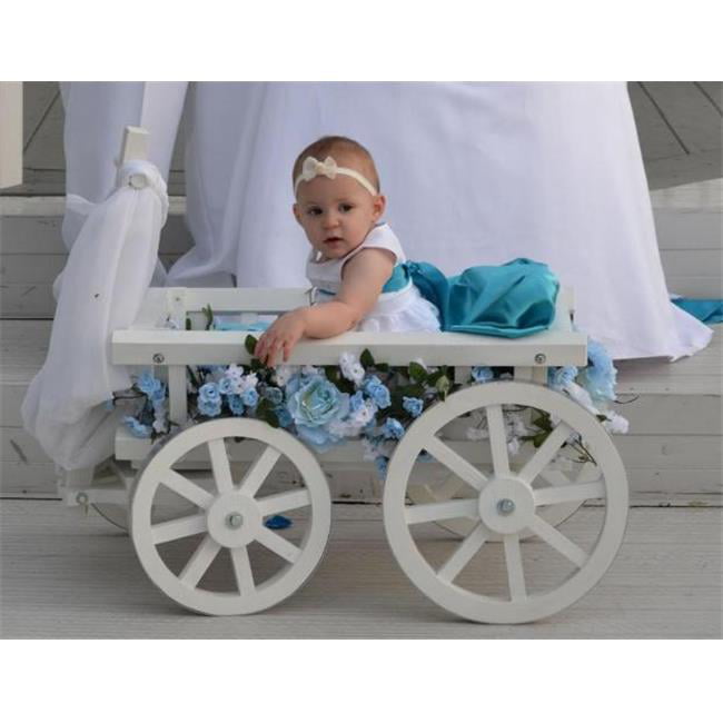 Wagon for wedding Eco toys Personalized wooden wedding wagon for baby Wooden wagon for toddlers Flower girl wagon Wooden walker wagon
