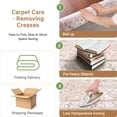 thumbnail image 6 of NewBuros 5'x7' Area Rugs, Machine Washable Non Slip Rugs for Living Room, Low Pile Water Repellent Soft Vintage Print Pattern Bedroom Carpet, Pink, 6 of 11