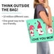 thumbnail image 2 of Disketp Love You Mom Bolsa Tote Estampada para Mujer, Bolso de Hombro y de Mano para Compras y Viajes, 2 of 8