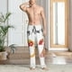 thumbnail image 2 of Fotbe 2025 New Year'S Pantalones de Pijama para Hombre, Pantalones de Dormir, Pantalones de Casa con Cintura Ajustable y Bolsillos-Small, 2 of 6
