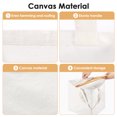 thumbnail image 6 of Triangle or Square Hanger Storage Bag with Handles Large Capacity Clothes Hanger Organizer Bag Foldable Clothes Hanger Organizer Holder for Space Saving White, 6 of 8