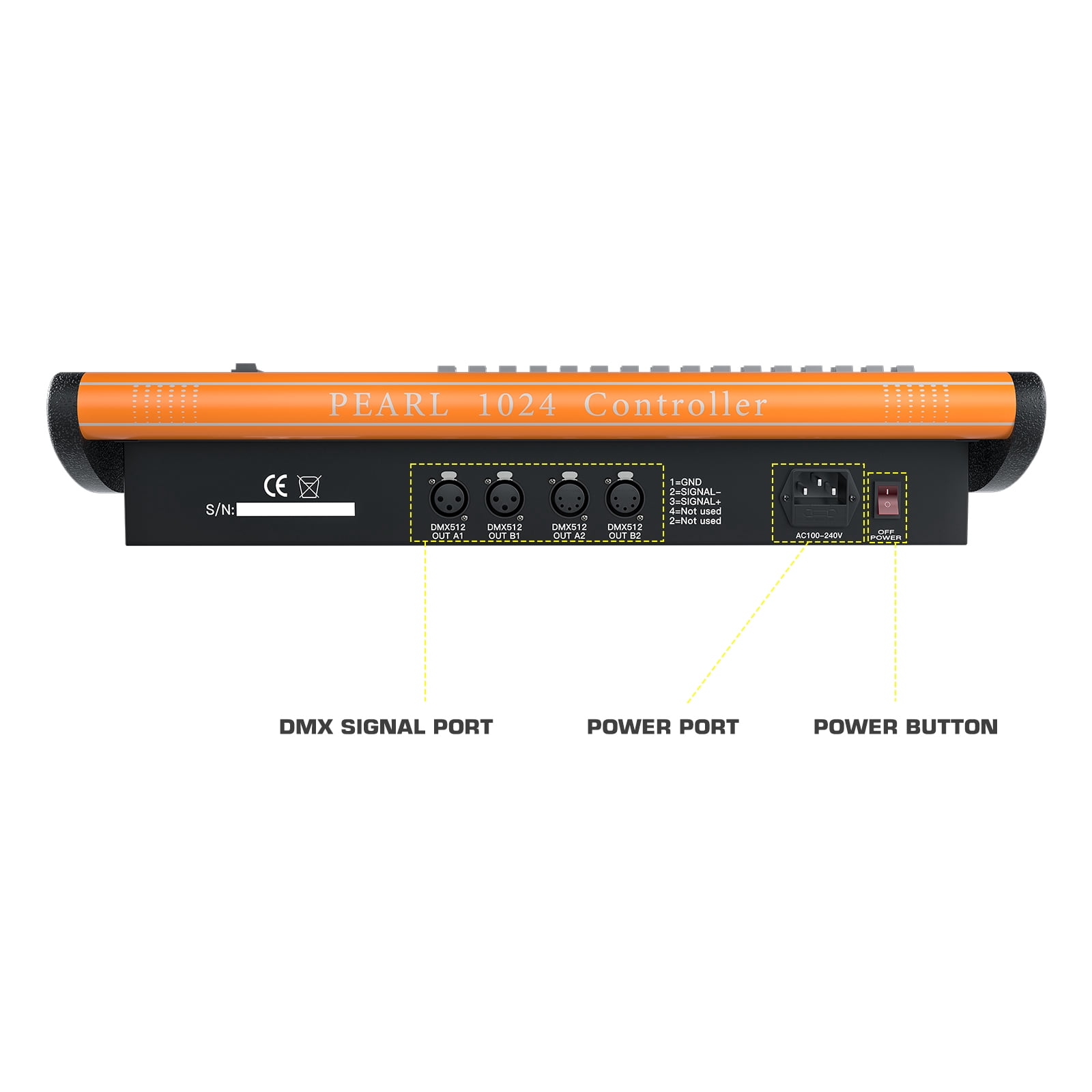 DMX 1024 Controller for DJ Lights DMX Console Stage Light