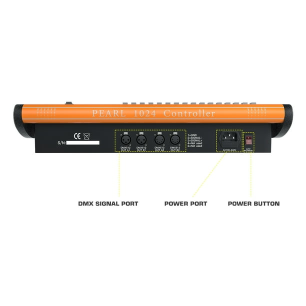 DMX 1024 Controller for DJ Lights DMX Console Stage Light