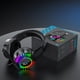 thumbnail image 5 of Pisexur Electronics para hombres, auriculares para juegos con sonido envolvente 7.1 para PC, auriculares USB para PC con micrófono con cancelación de ruido y luz LED, electrónica para niños, organiza, 5 of 7