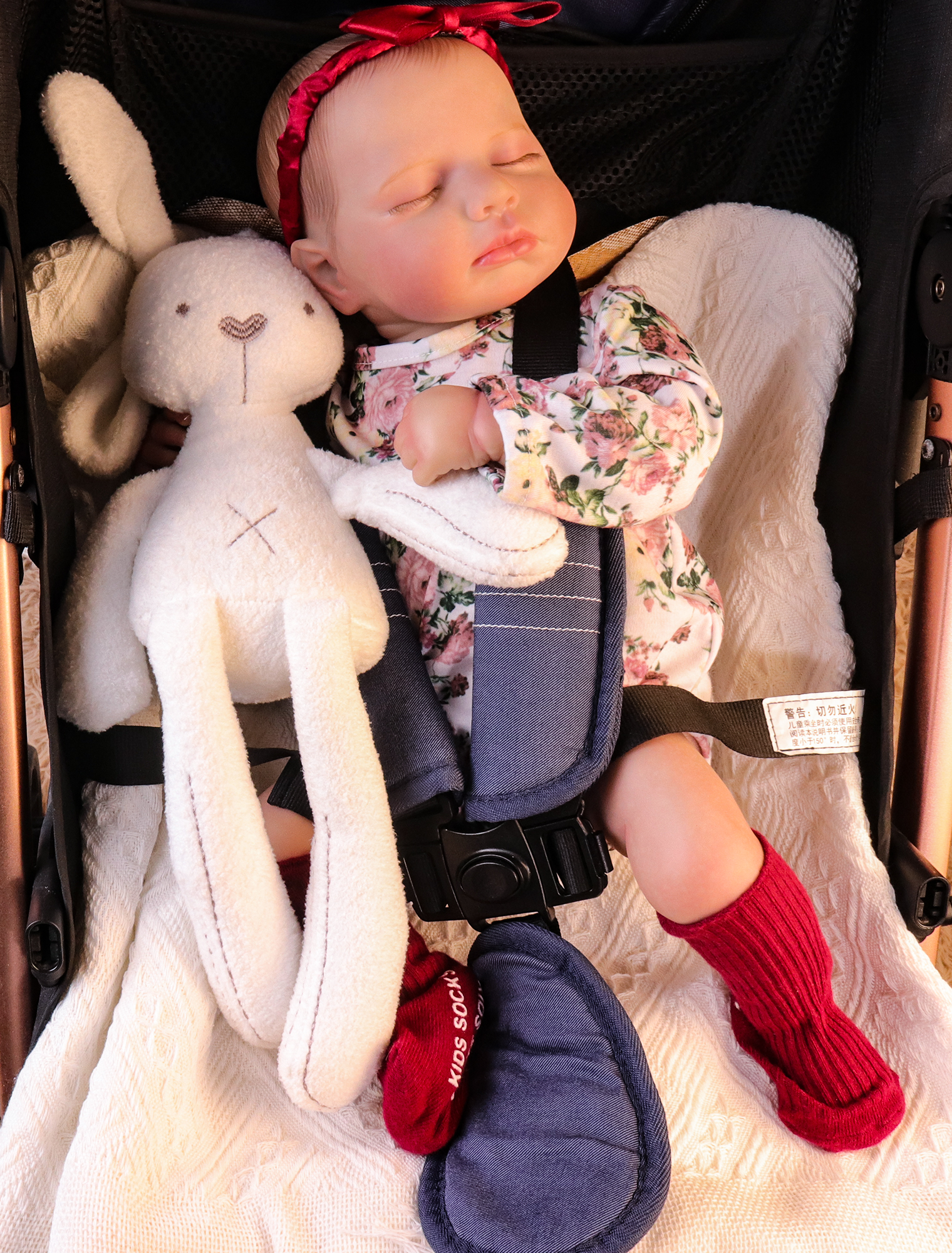 Takanini Reborn Baby Dolls 20 inch Lifelike White Handmade Silicone Realistic Doll with Soft cloth Body for Kids Age 3+