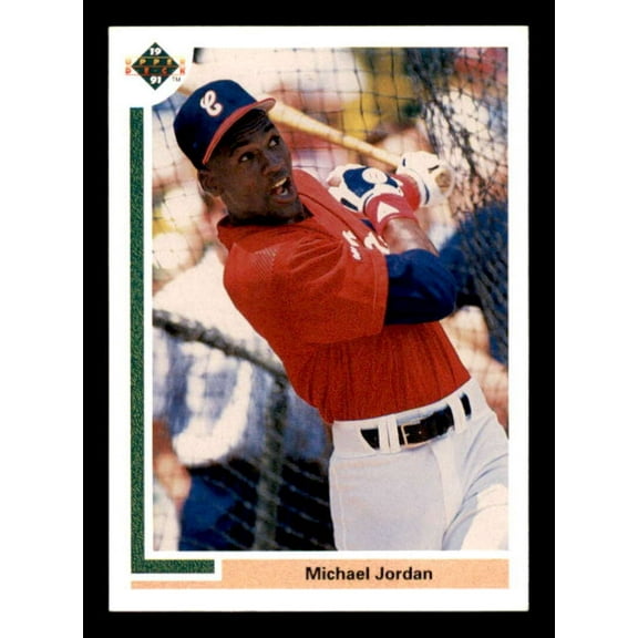 Michael Jordan SP Baseball Rookie Card 1991 Upper Deck #SP1