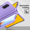 thumbnail image 2 of Dteck Case for Samsung Galaxy Z Fold 4,Shockoof Armor Case Hinge Protection Built-in Screen Protector Hard PC Cover for Galaxy Z Fold4 5G with Pen Stylus,Purple, 2 of 7