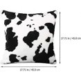 thumbnail image 3 of Cow Print Pillow Case Cover Couch Cushion Case Decorative Square Throw Pillow Covers for Sofa Hoom, 2 pcs, 3 of 5