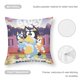 thumbnail image 5 of Bluey Fundas de almohada de terciopelo con tema, regalos de funda de almohada, decoración para el hogar, cojín de lanzar, regalo de cumpleaños para fans y parejas. 50cm x 50cm., 5 of 6