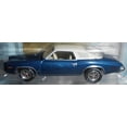 thumbnail image 3 of 1973 Pontiac Grand Am Admirality Blue Metallic with Cream Top Classic Gold Collection Series Limited Edition to 9478 pieces Worldwide 1/64 Diecast Model Car by Johnny Lightning, 3 of 5