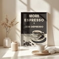 thumbnail image 4 of More Espresso - Less Depresso Framed Art Modern Wall Decor, 4 of 15