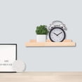 thumbnail image 2 of HOMEMAXS Beige Floating Wall Shelf for Storage and Display Made of WearResistant Synthetic Material 23.5 Inches, 2 of 8
