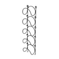 thumbnail image 1 of Estante organizador de almacenamiento para vinos, de metal rústico, para colgar en la pared, ideal para botellas de vino, bodega, bar, despensa,, 1 of 8