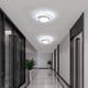 thumbnail image 2 of Lámpara de techo LED de 32 W, 6000 K, montaje empotrado redondo, iluminación de techo, color blanco, moderno, cerca de las luces del techo, para dormitorio, cocina, comedor, luces de techo (blanco frío) Sailing Electrónica, 2 of 5