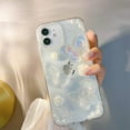 thumbnail image 5 of for iPhone 14 Pro Case with Charm Chain Butterfly Flower 3D Cute Phone Case,Crystal Clear Shiny Case with Wrist Bracelet Pearl Shockproof for iPhone 14 Pro Case 6.1'', 5 of 12