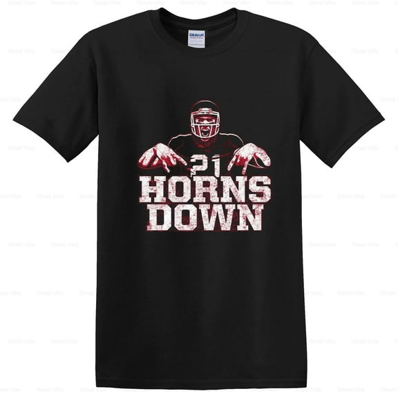 Wéar Horns Down Oklahoma Football Rivalry T-Shirt, for men & women, up to size 5XL.