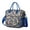 Blue-42, variant on Vintage Retro Artistic Lunch Box – Abstract Patterned Insulated Cooler Tote with Earthy Nordic Aesthetic, Ideal for Office Women or as a Birthday Gift