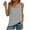 Grey, variant on Cqxid525 Tank Tops for Women Cotton Linen Camisole Tops for Women Spaghetti Strap Loose Fit Tank Top Summer 2025 Casual Sleeveless Shirts
