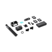 DJI Osmo Action 5 Pro Adventure Combo - Action Camera Waterproof with 4K UHD Video, 1/1.3 Sensor, Dual Screens, Stabilization, For Vlogging, Sports & Travel + 64GB Card & 50 Piece Accessory Kit