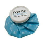 Relief Pak\xc2\xae English ice cap reusable ice bag - 6" diameter - Case of 12