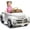White, variant on 12V Licensed Chevrolet Ride-On Car with Parent Remote, 2-Speed Electric Vehicle, Front & Rear LED Lights, Dual Doors, 4-Wheel Suspension, Music Player, 1-Seater, Black